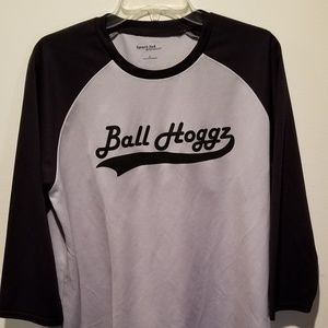 Retro Softball Shirt " Ball Hoggz" Large